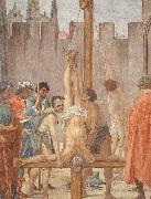 Disputation with Simon Magus and Crucifixion of Peter, Fra Filippo Lippi